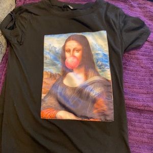 Bubblegum Mona Lisa shirt